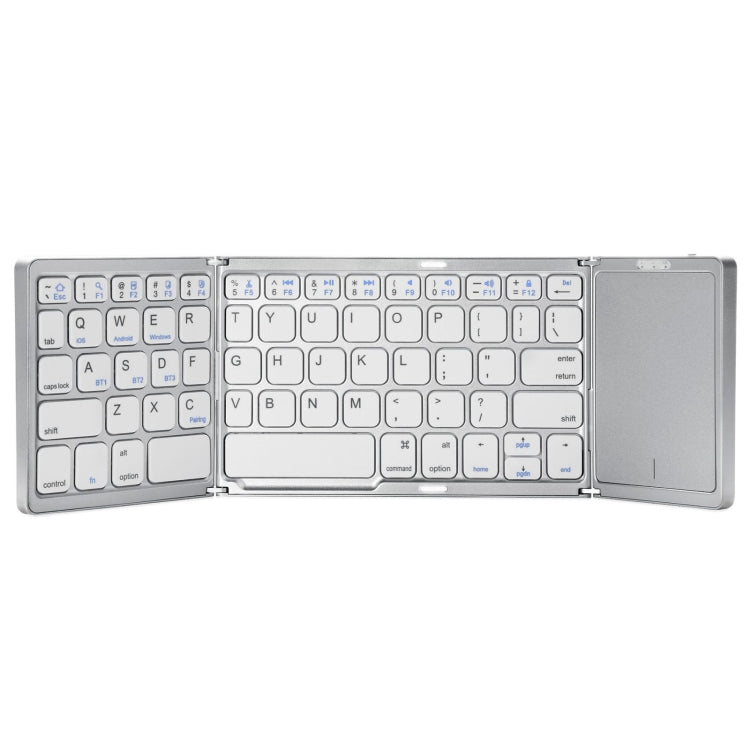 B089T Foldable Bluetooth Keyboard Rechargeable with Touchpad My Store