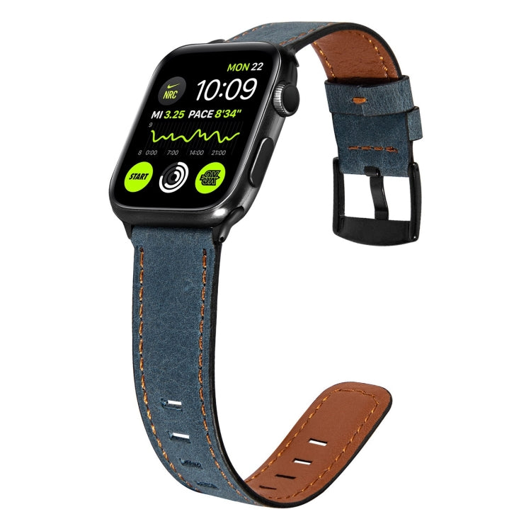 Retro Leather Watch Band For Apple Watch Series