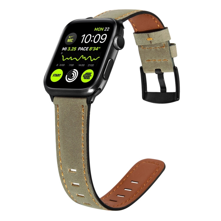 Retro Leather Watch Band For Apple Watch Series