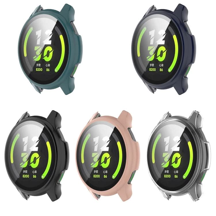 PC + Tempered Glass Watch Protective Case