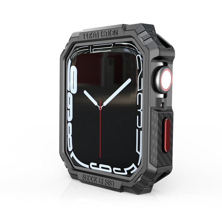 Carbon Fiber Contrast Color Protective Case