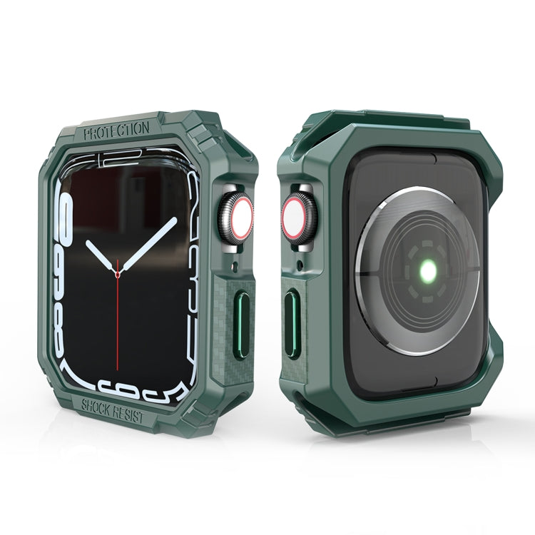 Carbon Fiber Contrast Color Protective Case