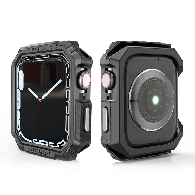 Carbon Fiber Contrast Color Protective Case