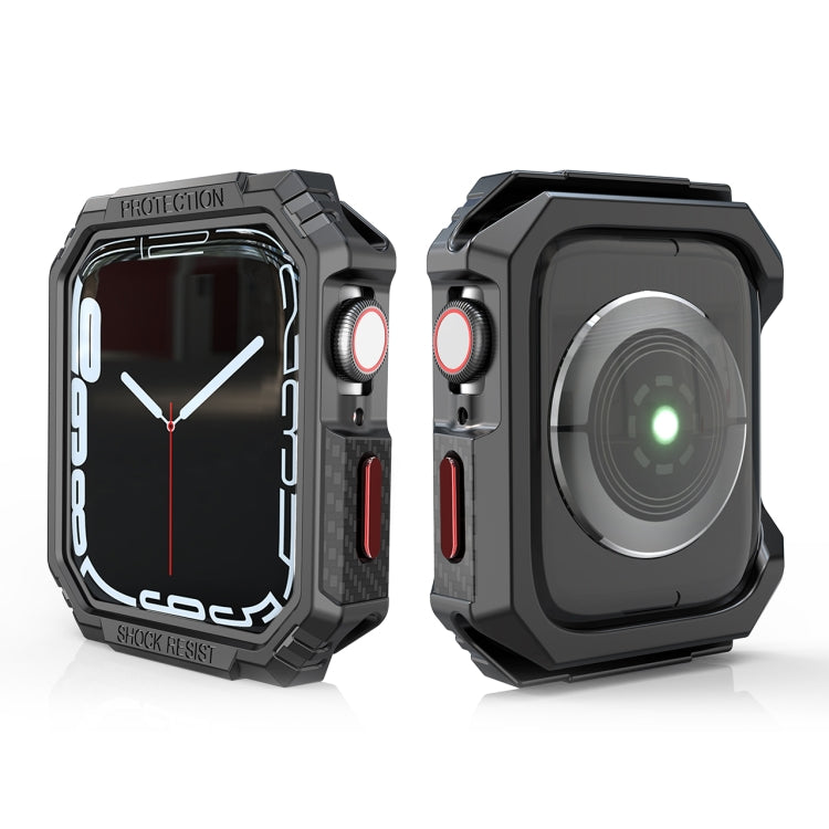 Carbon Fiber Contrast Color Protective Case