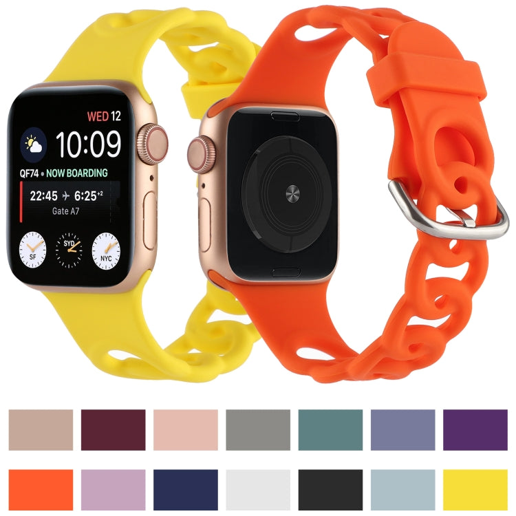 Hollow Silicone Watch Band For Apple Watch Series