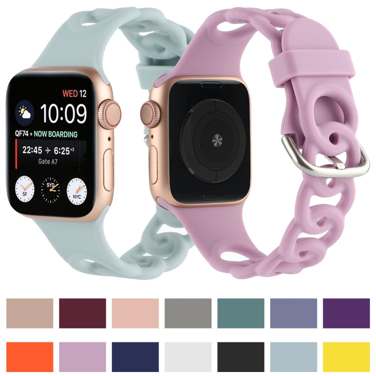 Hollow Silicone Watch Band For Apple Watch Series