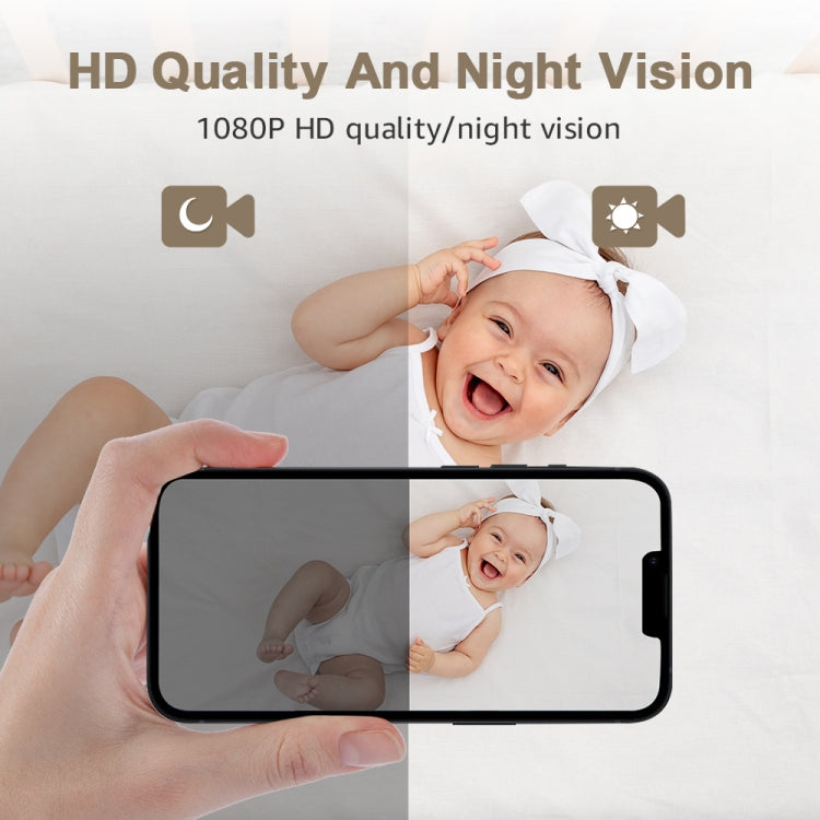 YT51 1920x1080 Home Baby Wireless Camera, Support Infrared Night Vision / Baby Crying Detection,