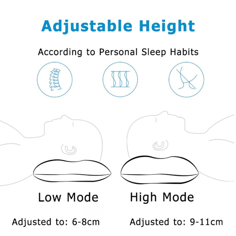 Naturehike NH17A001-L Sponge Automatic Inflatable Travel Portable Cushion Pillow