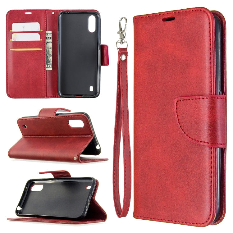 Retro Lambskin Texture Pure Color Horizontal Flip PU Leather Case with Holder & Card Slots & Wallet & Lanyard My Store