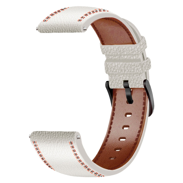 Sewing Thread Genuine Leather Watch Band