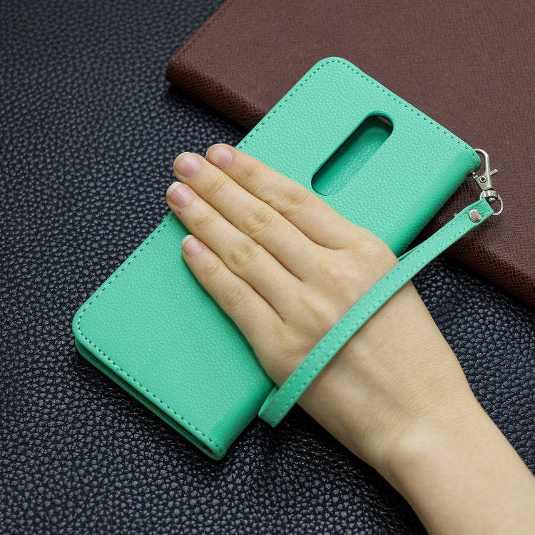 Litchi Texture Pure Color Horizontal Flip PU Leather Case with Holder & Card Slots & Wallet & Lanyard My Store