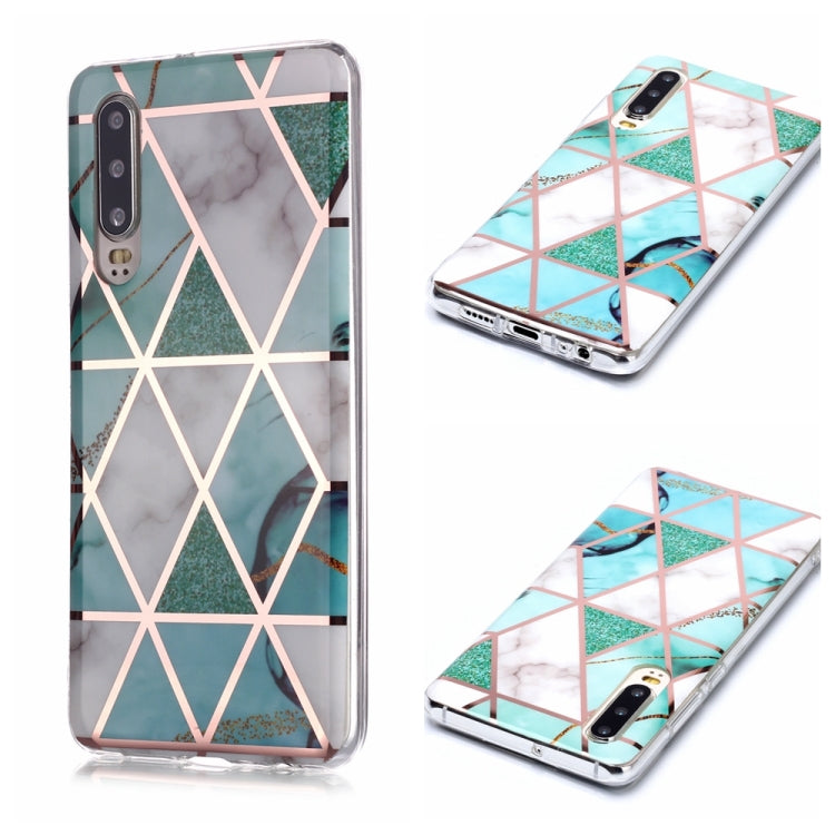 Plating Marble Pattern Soft TPU Protective Case, Series 1