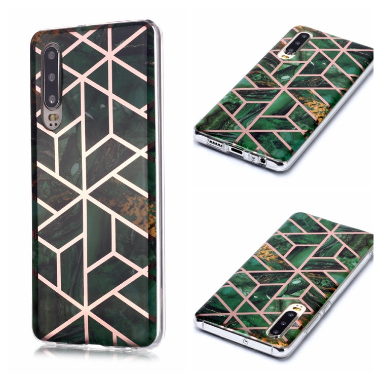 Plating Marble Pattern Soft TPU Protective Case, Series 1