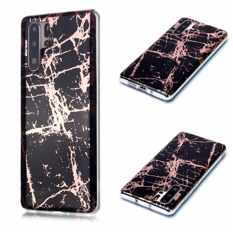 Plating Marble Pattern Soft TPU Protective Case, Series 1