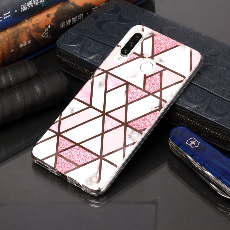 Plating Marble Pattern Soft TPU Protective Case, Series 1