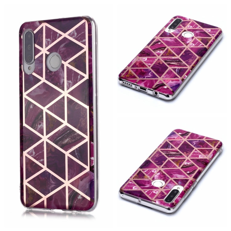 Plating Marble Pattern Soft TPU Protective Case, Series 1