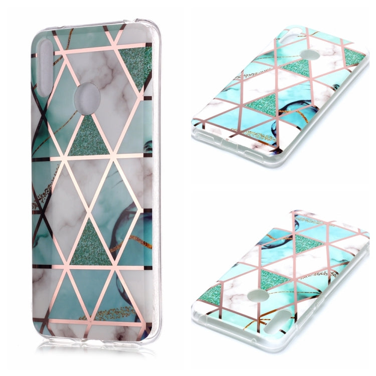 Plating Marble Pattern Soft TPU Protective Case, Series 1