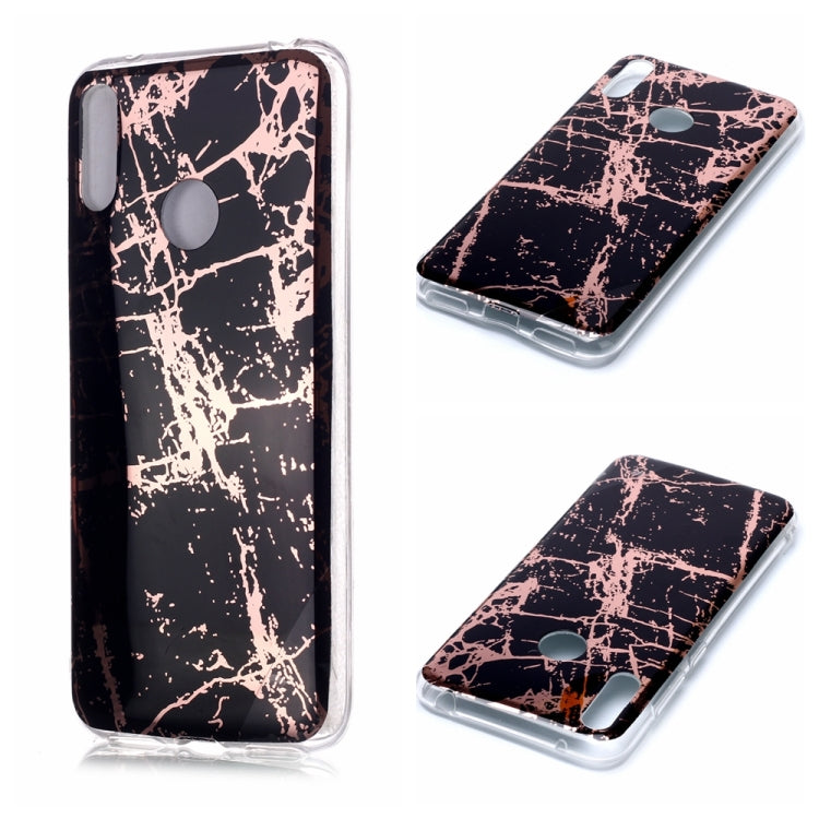 Plating Marble Pattern Soft TPU Protective Case, Series 1