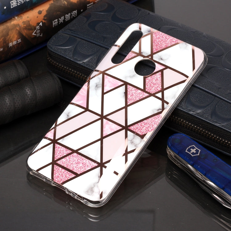 Plating Marble Pattern Soft TPU Protective Case, Series 2