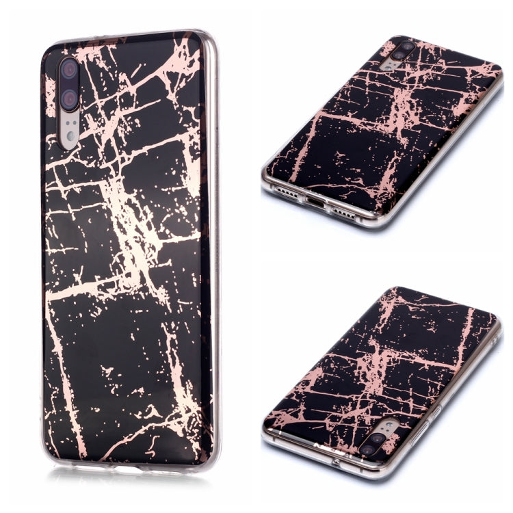 Plating Marble Pattern Soft TPU Protective Case, Series 2