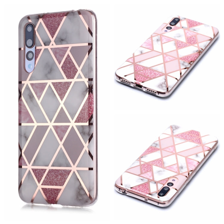 Plating Marble Pattern Soft TPU Protective Case, Series 2