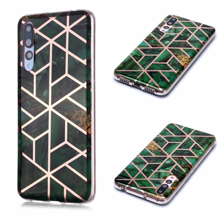 Plating Marble Pattern Soft TPU Protective Case, Series 2