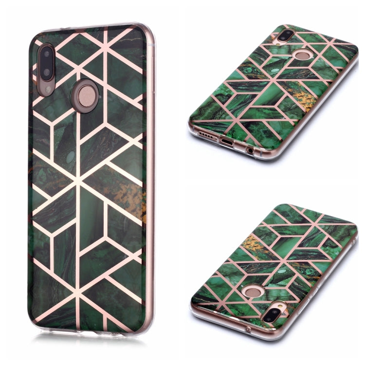 Plating Marble Pattern Soft TPU Protective Case, Series 2