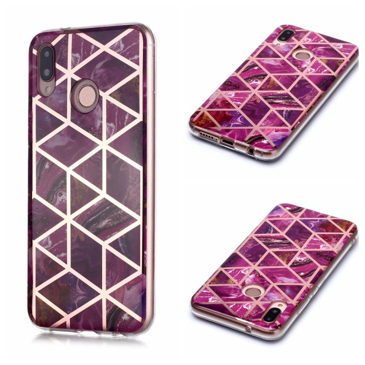 Plating Marble Pattern Soft TPU Protective Case, Series 2