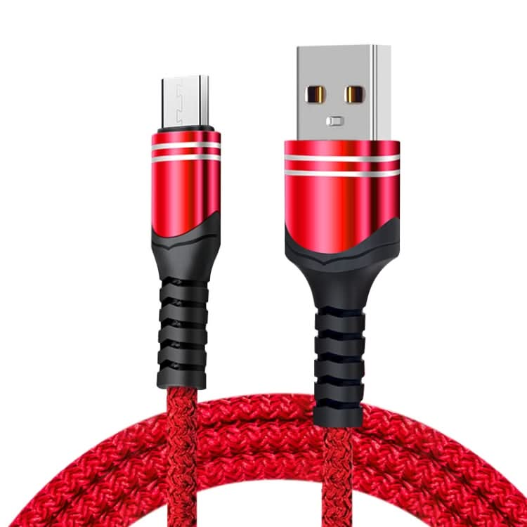 6A Woven Style USB Charging Cable, Cable Length: 1m