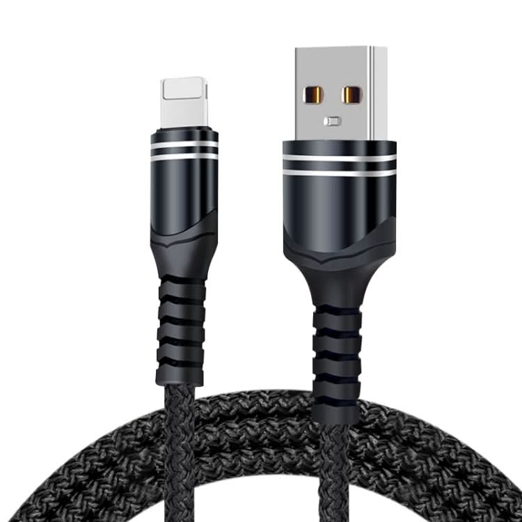 6A Woven Style USB Charging Cable, Cable Length: 1m