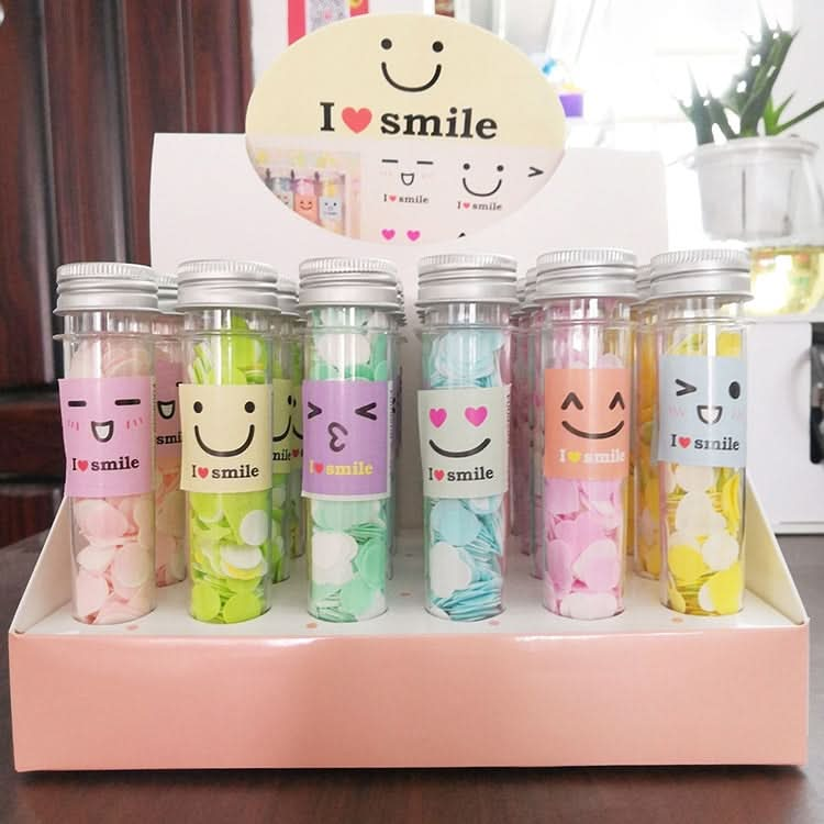 10pcs Disposable Portable Travel Tube Shape Boxed Confetti Soap Mini Soap Plate