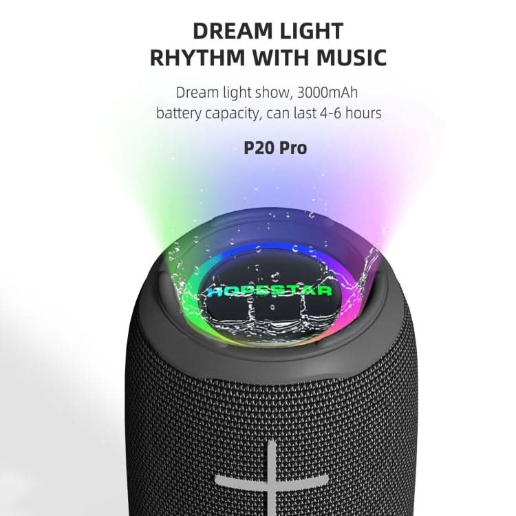 HOPESTAR P20 Pro Waterproof Wireless Bluetooth Speaker