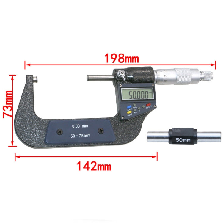 Electronic Digital Micrometer (resolution 0.001mm)