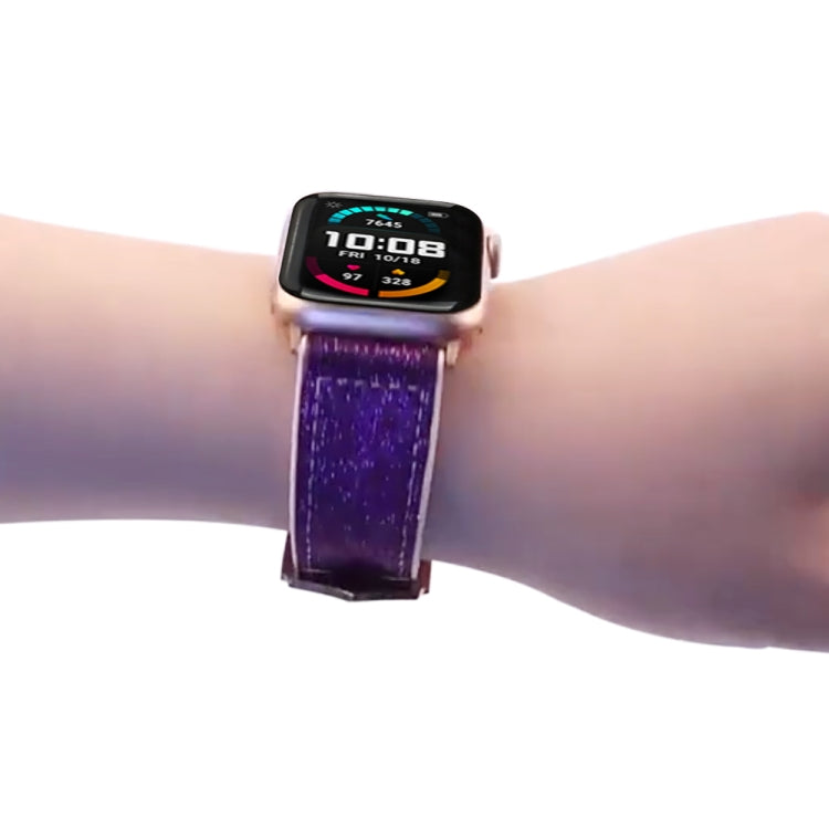 Glitter Starry Sky Watch Band For Apple Watch Series