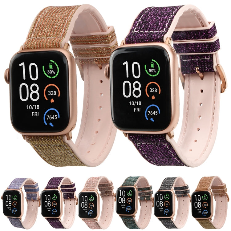 Glitter Starry Sky Watch Band For Apple Watch Series