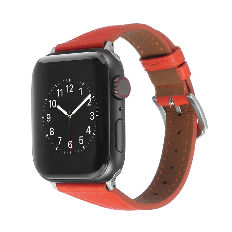 Genuine Leather Watch Band For Apple Watch Series