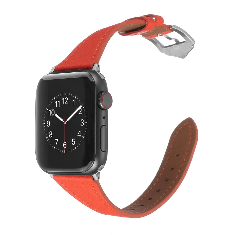 Genuine Leather Watch Band For Apple Watch Series