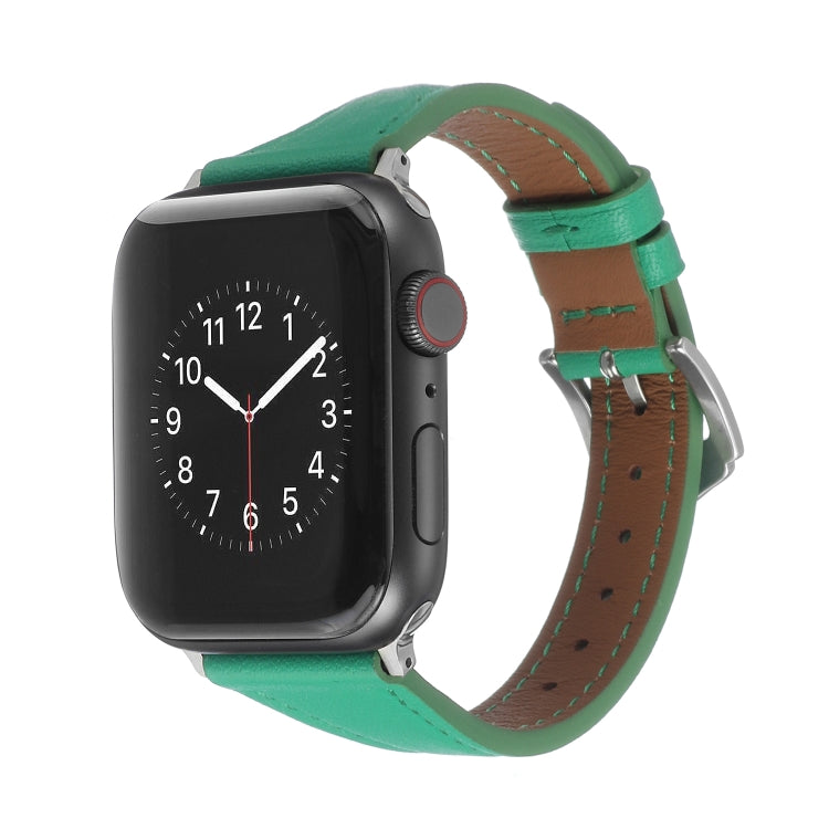 Genuine Leather Watch Band For Apple Watch Series