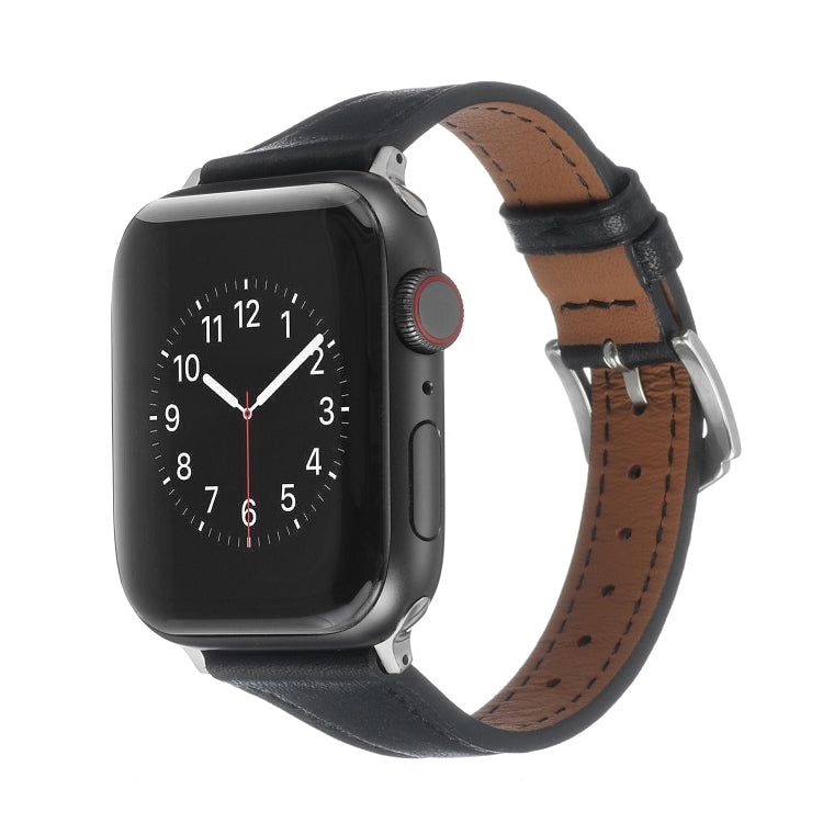 Genuine Leather Watch Band For Apple Watch Series