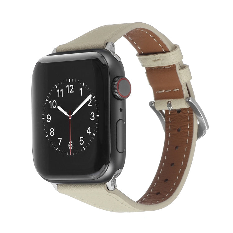 Genuine Leather Watch Band For Apple Watch Series