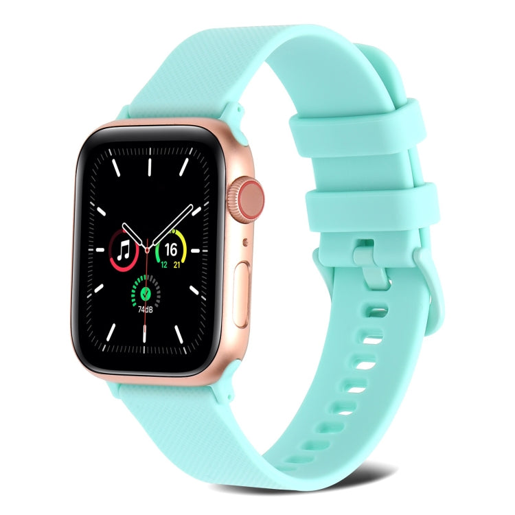 Plain Weave Silicone Watch Band For Apple Watch Series