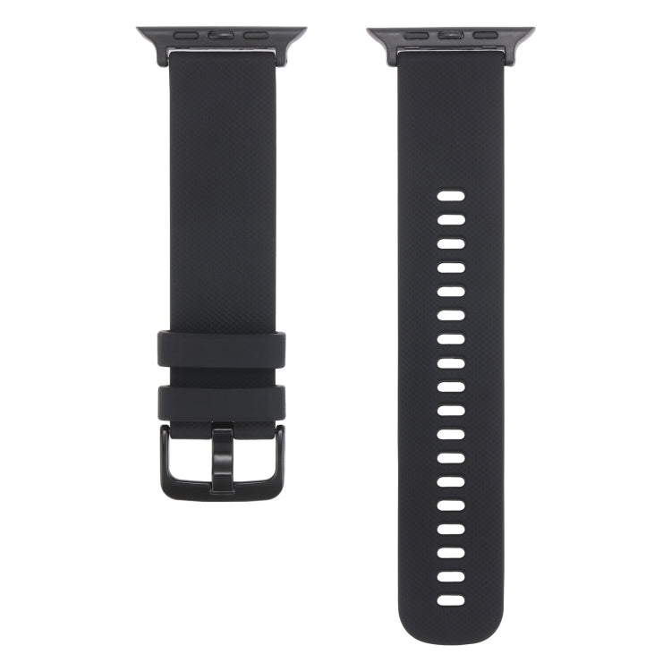 Plain Weave Silicone Watch Band For Apple Watch Series