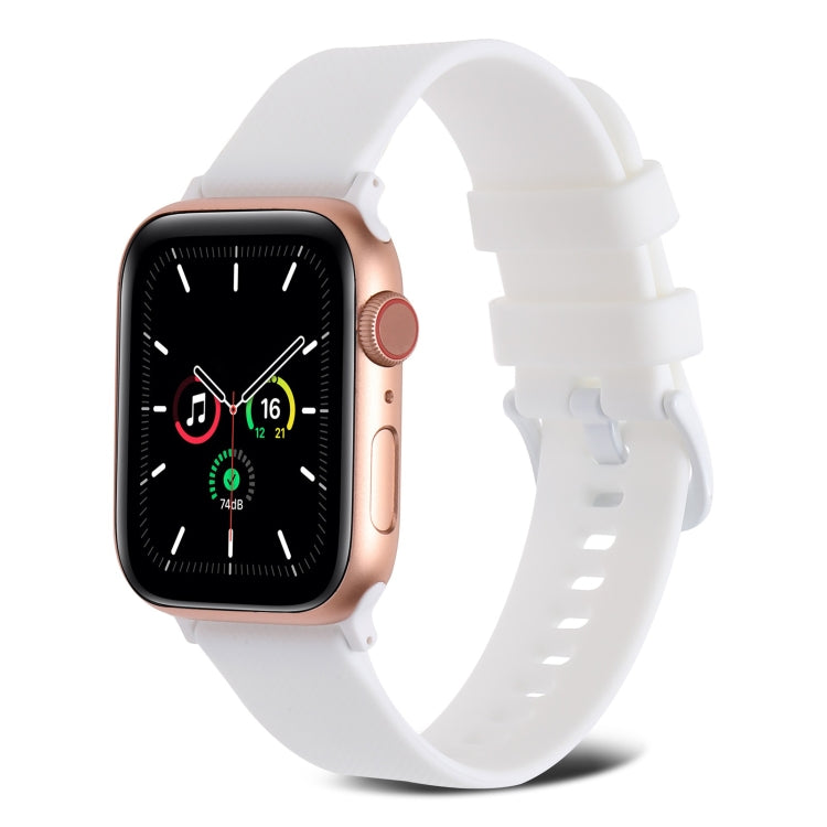 Plain Weave Silicone Watch Band For Apple Watch Series