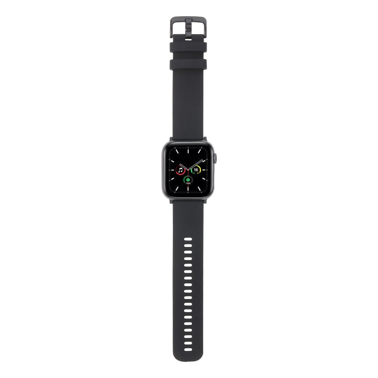 Plain Weave Silicone Watch Band For Apple Watch Series