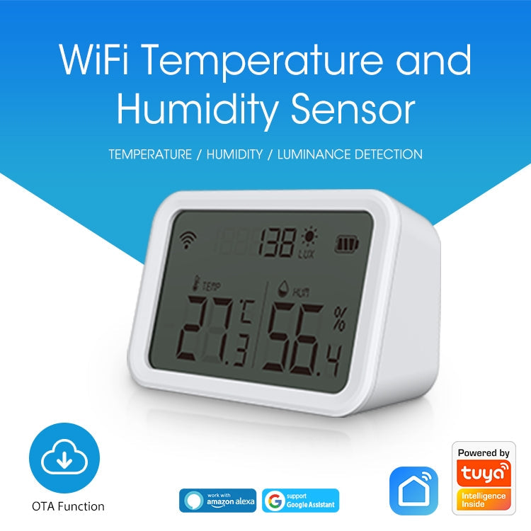 NEO NAS-TH02W WiFi 3 in1 Temperature and Humidity Sensor Reluova