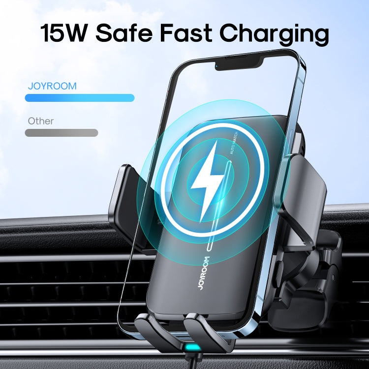 JOYROOM JR-ZS245 Car Air Outlet 15W Wireless Charger Phone Holder