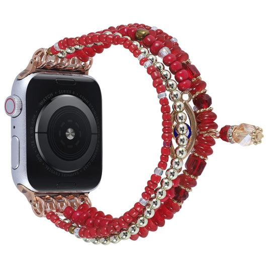 Eye Bead Chain Watch Band For Apple Watch Series