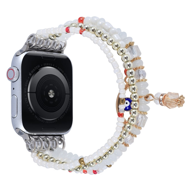 Eye Bead Chain Watch Band For Apple Watch Series