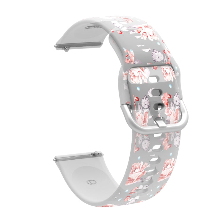 Transparent Printed TPU Silicone Watch Band