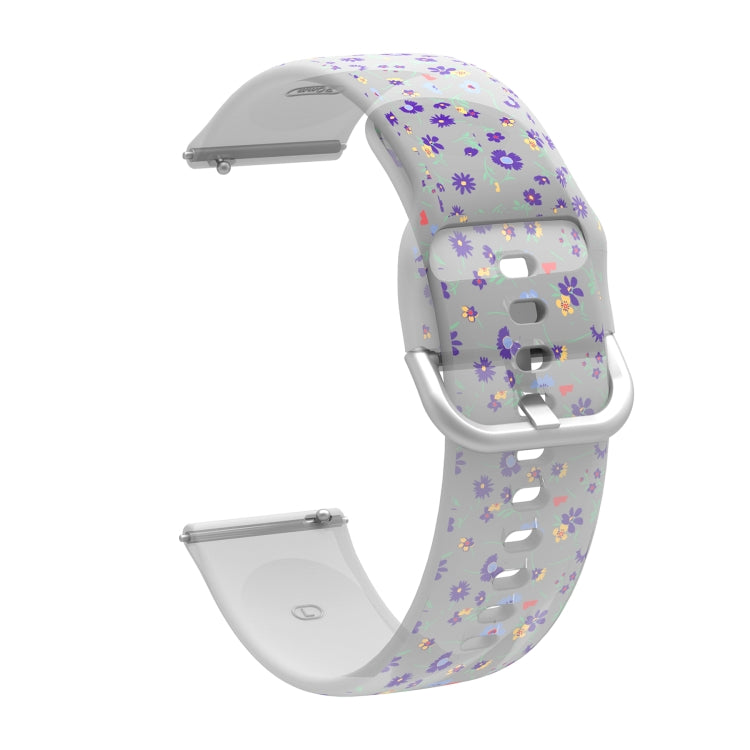 Transparent Printed TPU Silicone Watch Band